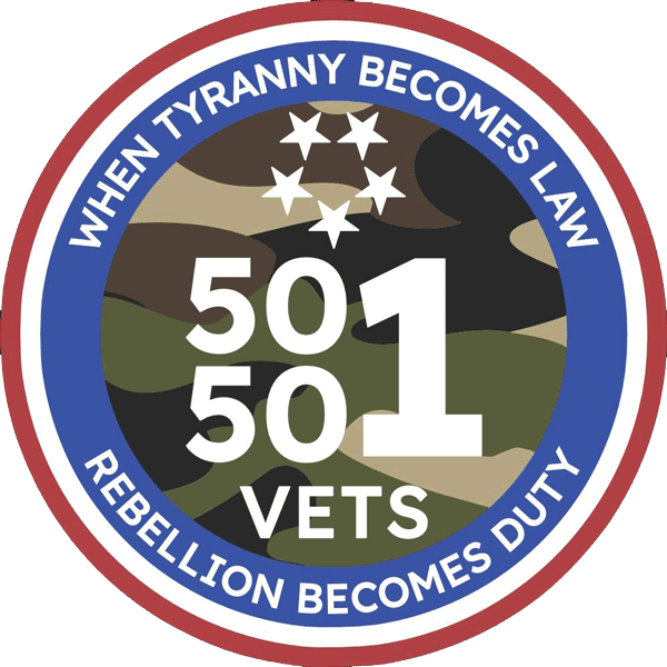 50501 Veterans logo